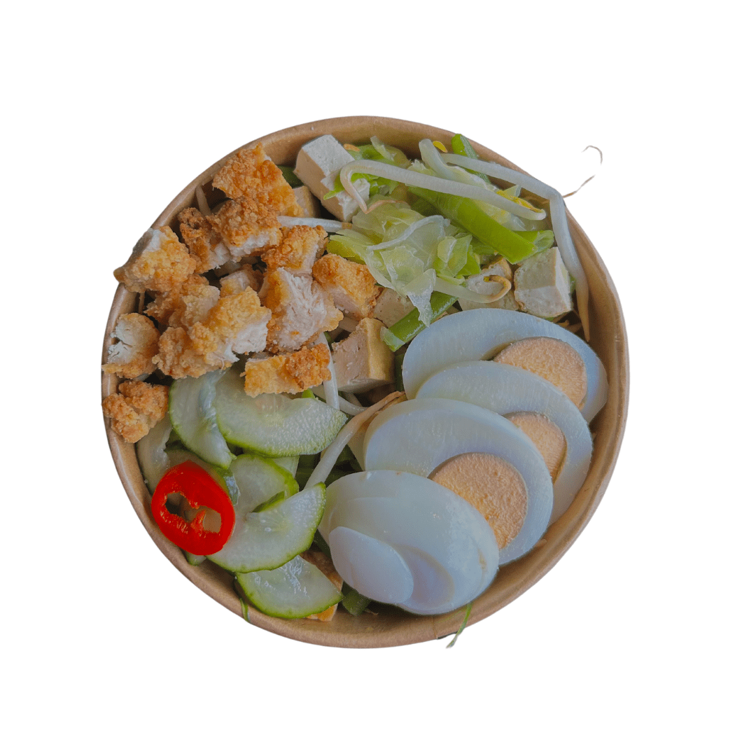 Gado gado bowl chicken